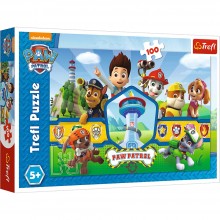 Puzzle Paw Patrol l'Equipe des Héros 100pcs - Trefl