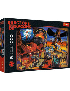 Puzzle Premium Plus 1000 pcs, The Origins of Dragons - Trefl