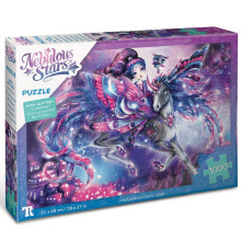 Puzzle Scintillants, 1000 pcs Eclipsia et Daliaz - Nebulous Stars