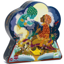 Puzzle Silhouette Aladdin - Djeco