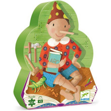 Puzzle Silhouette Pinoccio - Djeco