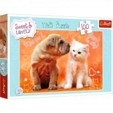 Puzzle Sweet & Lovely 100pcs - Trefl