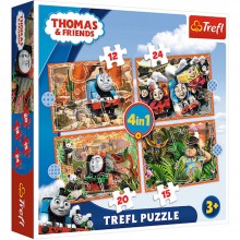 Puzzle Thomas & Friends 4en1 - Trefl