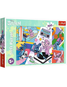 Puzzle Trefl 100Pcs Lilo&Stitch Memories - Réf.16473