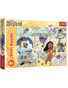Puzzle Trefl 160Pcs Disney Lilo&Stitch - Réf.15431