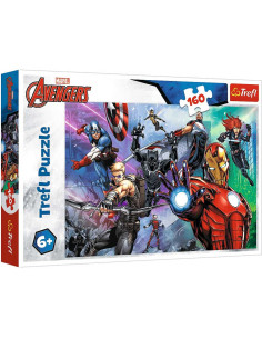 Puzzle Trefl 160Pcs Marvel The Avengers - Réf.15424