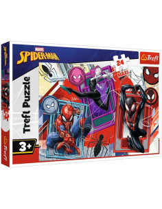 Puzzle Trefl 24 pcs Maxi Marvel Spiderman - Réf.14366