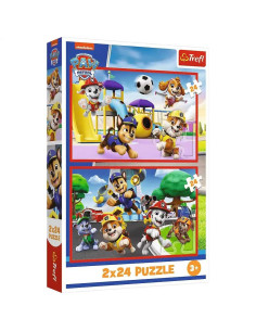 Puzzle Trefl 2x24 Viacom Paw Patrol - Réf.34434
