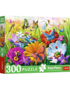 Puzzle Trefl 300Pcs Easy Pieces Insects in the Meadow - Réf.23103
