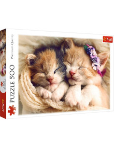 Puzzle Trefl 500Pcs Lovely Kittens - Réf.37271