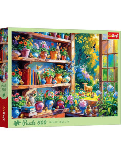 Puzzle Trefl 500Pcs Spring Morning in The Orangery - Réf.37558