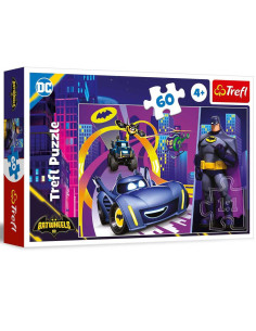 Puzzle Trefl 60Pcs Batman and His Vehicles - Réf.17400