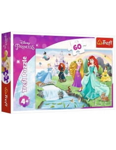Puzzle Trefl 60Pcs Disney Princesses - Réf.17361