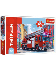 Puzzle Trefl 60Pcs Firetruck - Réf.17405