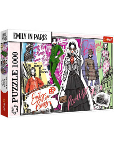 Puzzle Trefl Premium Quality 1000 Pcs Emily In Paris Fashion Inspiration - Réf.10967