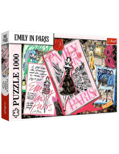 Puzzle Trefl Premium Quality 1000 Pcs Emily In Paris Fashion Magazine - Réf.10966