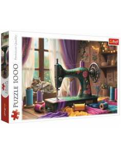 Puzzle Trefl Premium Quality 1000 Pcs My Sewing Workshop - Réf.10952