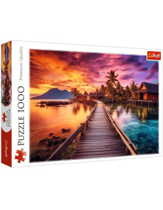 Puzzle Trefl Premium Quality 1000 Pcs Paradise Island - Réf.10928