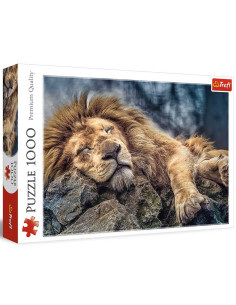 Puzzle Trefl Premium Quality 1000 Pcs Sleeping Lion - Réf.10447