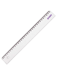Règle Plate 20 cm Essential - Purple
