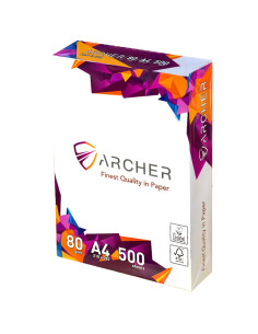 Rame Papier Extra Blanc 80gr 500F - ARCHER