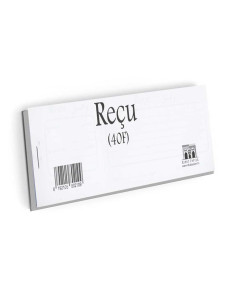 Reçu 40 Feuilles - Ribat