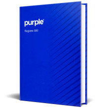 Registre 5/5, 300 Pages - Purple