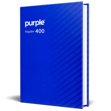 Registre 5/5, 400 Pages - Purple