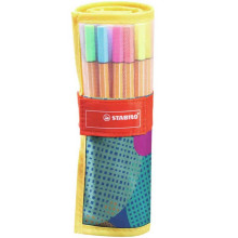 Rollerset De 25 Stylos Feutre Pointe Fine 88, Just Like You - Stabilo