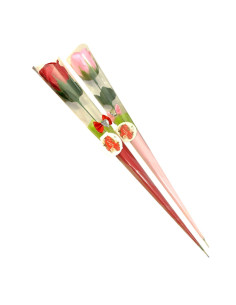 Rose Artificielle Tige Longue avec Emballage