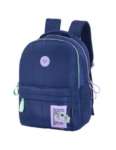 Sac à Dos 2 Compartiments, Bloomy Navy - Miss Lemonade Marshmallow
