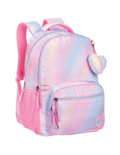 Sac à Dos 2 compartiments, Iris Rose - Marshmallow