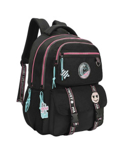 Sac à Dos 2 compartiments, Stellar Black - Marshmallow