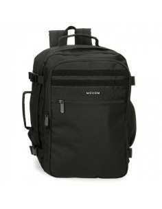 Sac à dos 28x40x20cm Travel Cabine Foster, Noir - Movom