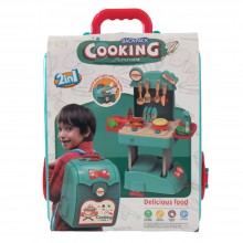 Sac à Dos 2en1 Cuisine 21pcs