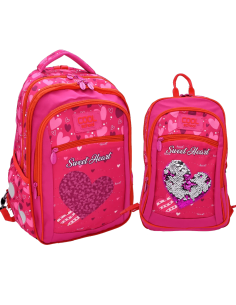 Sac à Dos 2en1, Sweet Heart - Cool School