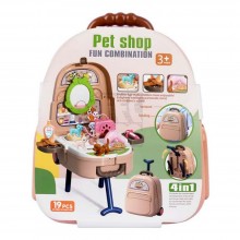 Sac à Dos 4en1 Animaux 19pcs