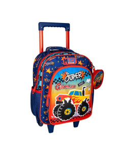 Sac à Dos à Roulettes Trolley Maternelle Must Team, Super Adventure - Réf.587444