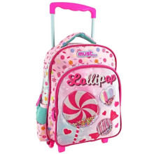 Sac à Dos à Roulettes Trolley MUST Lollipop pour Maternelle - Réf.585502
