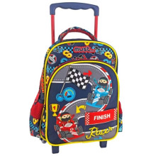 Sac à Dos à Roulettes Trolley MUST Racing pour Maternelle - Réf.585490