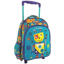 Sac à Dos à Roulettes Trolley MUST Robot pour Maternelle - Réf.585772