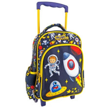 Sac à Dos à Roulettes Trolley MUST Space Adventure pour Maternelle - Réf.585594