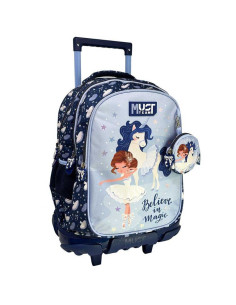 Sac à Dos à Roulettes Trolley Must Team, Believe In Magic - Réf.586261
