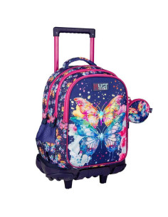 Sac à Dos à Roulettes Trolley Must Team, Butterfly - Réf.586196