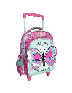 Sac à Dos à Roulettes Trolley Must Team Maternelle, Butterfly - Réf.586300