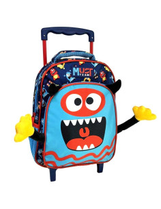Sac à Dos à Roulettes Trolley Must Team Maternelle, Little Monster - Réf.586273