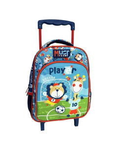 Sac à Dos à Roulettes Trolley Must Team Maternelle, Player Animals - Réf.586815