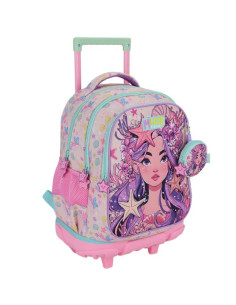 Sac à Dos à Roulettes Trolley Must Team, Sirène - Réf.587667
