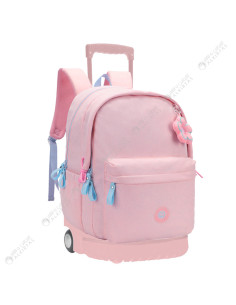 Sac à Dos à Roulettes Trolley, Tiara Rose - Marshmallow