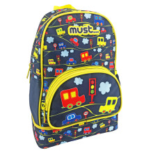 Sac à Dos Avec Porte Goûter Pour Maternelle Cars, Must - Réf.585602